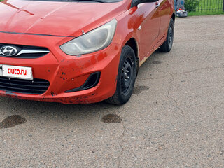 2011 Hyundai Solaris I, красный, 280000 рублей, вид 1