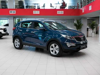 2012 Kia Sportage III, синий, 1150000 рублей, вид 3