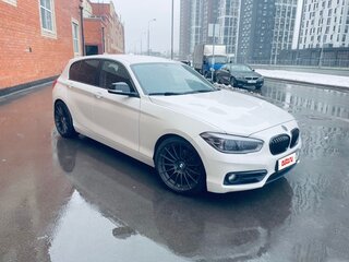2015 BMW 1 серии 118i II (F20/F21) Рестайлинг, белый, 1600000 рублей, вид 2