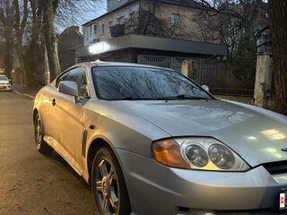 2002 Hyundai Tiburon II (GK), серебристый, 500000 рублей, вид 3