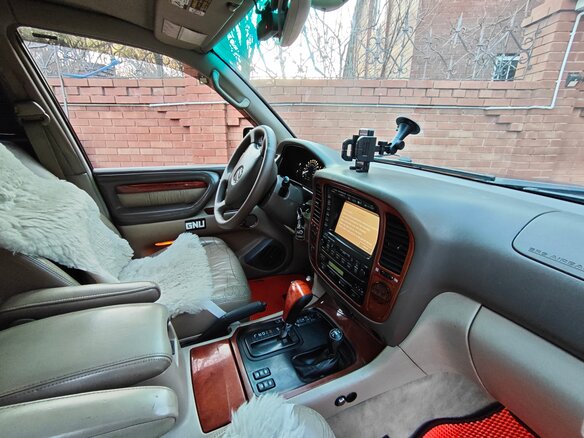 2002 Lexus LX 470 II Рестайлинг, чёрный, 1810000 рублей - вид 4