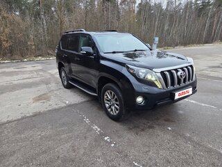 2016 Toyota Land Cruiser Prado 150 Series Рестайлинг 1, чёрный, 2900000 рублей, вид 3