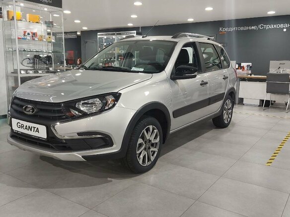 2026 Lada (ВАЗ) Granta Cross I Рестайлинг, серебристый - вид 1