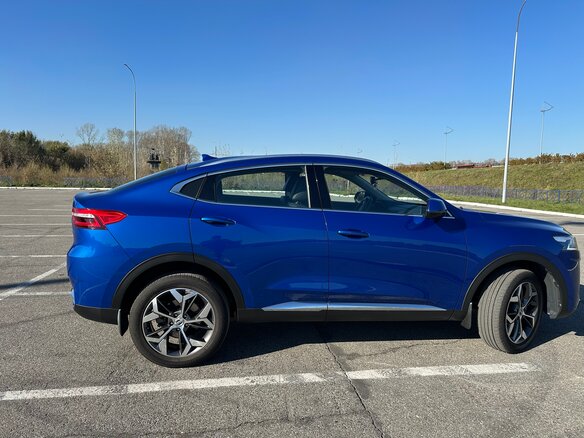2021 Haval F7x I, синий - вид 14