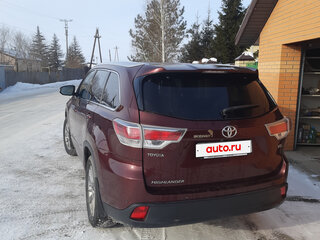 2014 Toyota Highlander III (XU50), красный, 2780000 рублей, вид 4