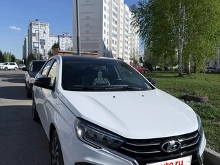 2024 Lada (ВАЗ) Vesta I Рестайлинг (NG), белый, 1435000 рублей, вид 1
