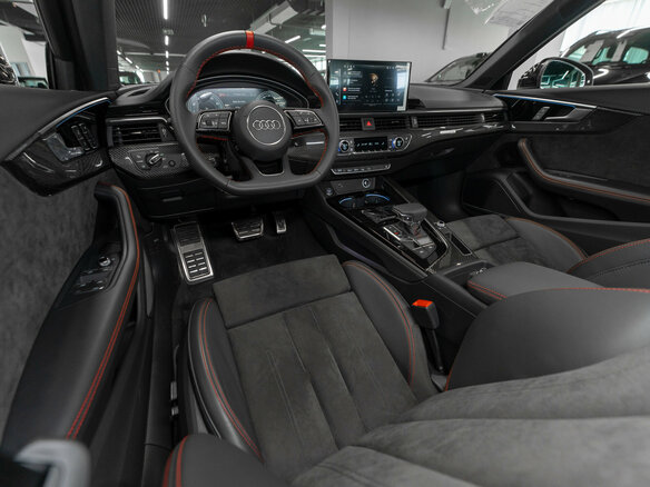 2025 Audi A4 45 TFSI Long V (B9) Рестайлинг, серый - вид 6