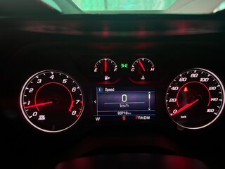 2018 Chevrolet Camaro 8-speed VI Рестайлинг, синий, 3700000 рублей, вид 5