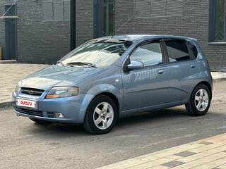 2007 Chevrolet Aveo I, синий, 380000 рублей, вид 3
