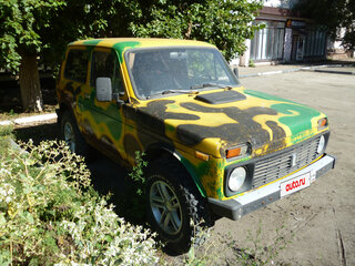 1989 Lada (ВАЗ) 2121 (4x4) I, жёлтый, 280000 рублей, вид 3