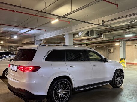 2021 Mercedes-Benz GLS 400 d II (X167), белый, 7090000 рублей, вид 3