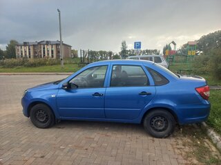 2021 Lada (ВАЗ) Granta I Рестайлинг, синий, 750000 рублей, вид 4