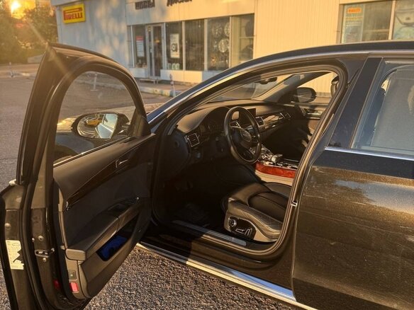 2011 Audi A8 Long III (D4), чёрный, 2600000 рублей - вид 7