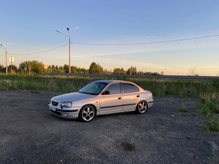 2002 Hyundai Elantra III (XD), белый, 350000 рублей, вид 3
