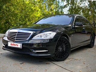 2011 Mercedes-Benz S-Класс 500 Long V (W221) Рестайлинг, чёрный, 1950000 рублей, вид 1