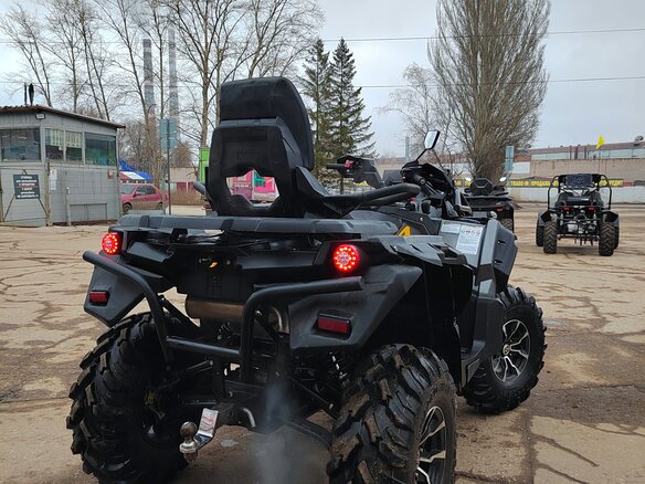 2025 Stels ATV-850 Guepard Trophy, серый - вид 4