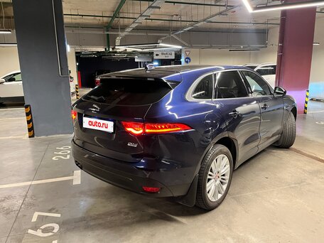2016 Jaguar F-Pace I, синий, 2650000 рублей, вид 5