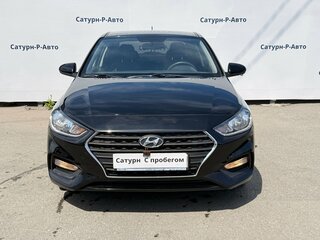 2019 Hyundai Solaris II, чёрный, 1315000 рублей, вид 2