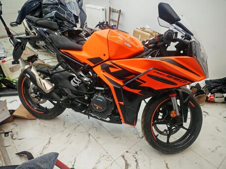 2022 KTM RC 390, оранжевый, 550000 рублей, вид 2