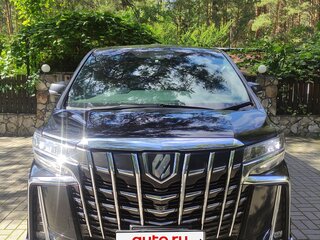 2020 Toyota Alphard III Рестайлинг, чёрный, 4899000 рублей, вид 4