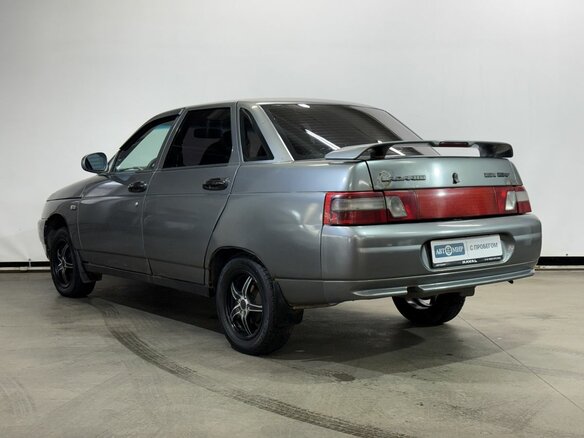 2007 Lada (ВАЗ) 2110, серый, 155000 рублей - вид 6