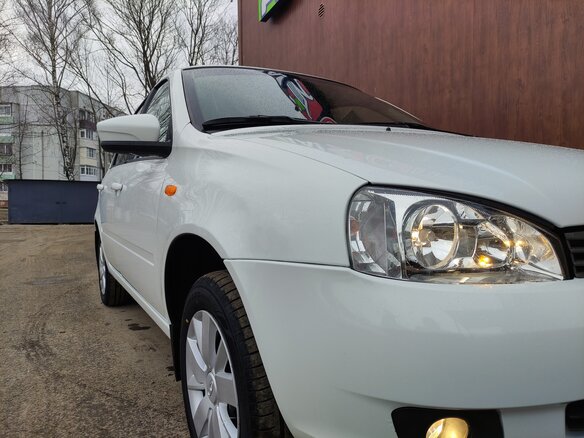 2010 Lada (ВАЗ) Kalina I, белый, 465000 рублей - вид 7