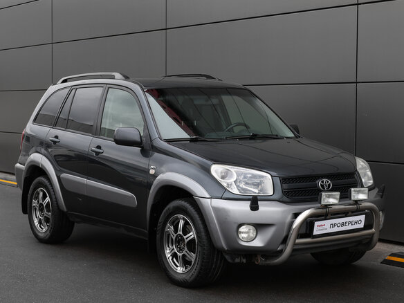 2004 Toyota RAV4 II (XA20) Рестайлинг, серый, 698000 рублей - вид 2