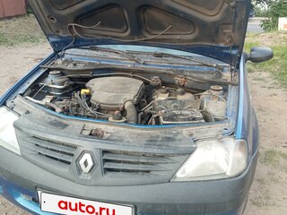 2007 Renault Logan I, синий, 220000 рублей, вид 2