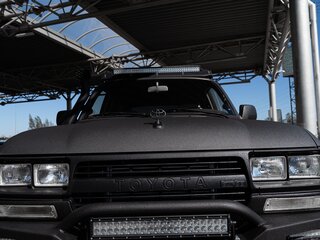 1995 Toyota Land Cruiser 80 Series Рестайлинг, серый, 7700000 рублей, вид 3