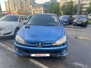 2006 Peugeot 206, синий, 60000 рублей, вид 3