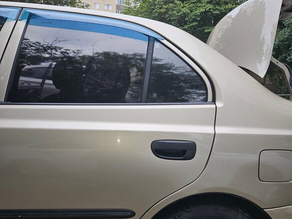 2006 Hyundai Accent ТагАЗ II, бежевый, 520000 рублей - вид 4