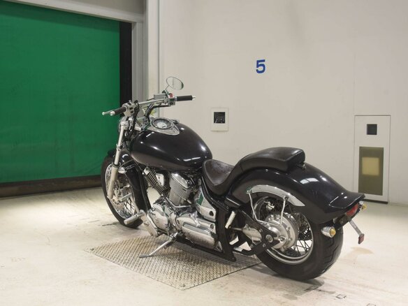 2007 Yamaha XVS1100, чёрный - вид 9