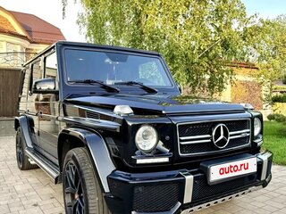 2016 Mercedes-Benz G-Класс AMG 63 AMG I (W463) Рестайлинг 3, чёрный, 5450000 рублей, вид 2