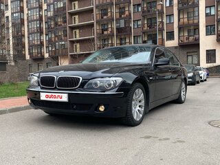 2006 BMW 7 серии 750i IV (E65/E66) Рестайлинг, чёрный, 660000 рублей, вид 2