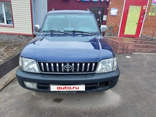 1998 Toyota Land Cruiser Prado 90 Series, синий, 860000 рублей, вид 1
