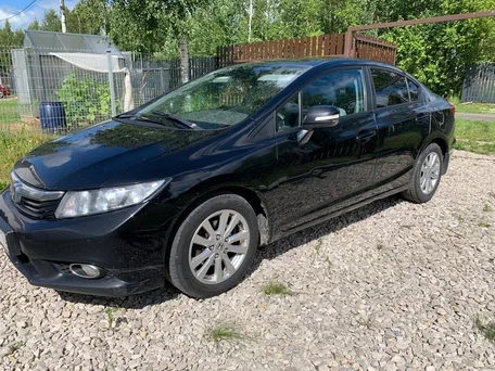 2012 Honda Civic IX, чёрный, 950000 рублей, вид 1