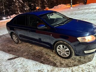 2015 Skoda Rapid I, синий, 850000 рублей, вид 2