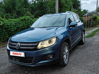 2011 Volkswagen Tiguan I Рестайлинг, синий, 1250000 рублей, вид 1