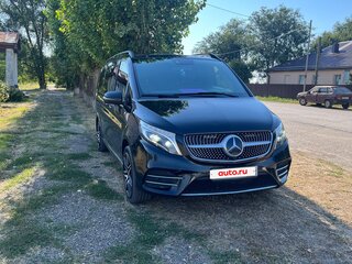 2020 Mercedes-Benz V-Класс Long 220 d длинный III (W447) Рестайлинг, чёрный, 4850000 рублей, вид 2