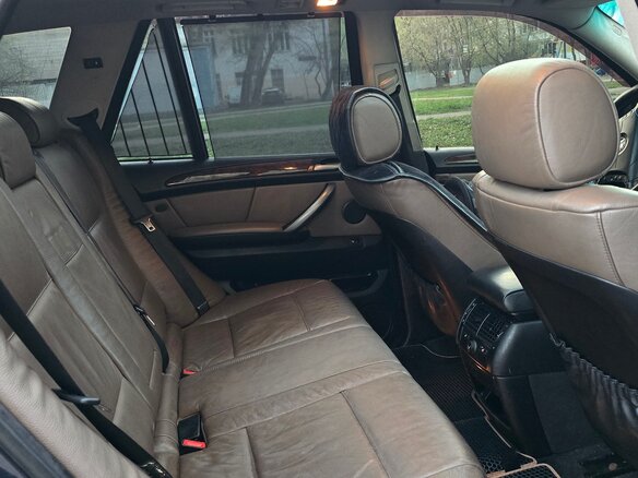 2005 BMW X5 3.0i I (E53) Рестайлинг, синий - вид 9