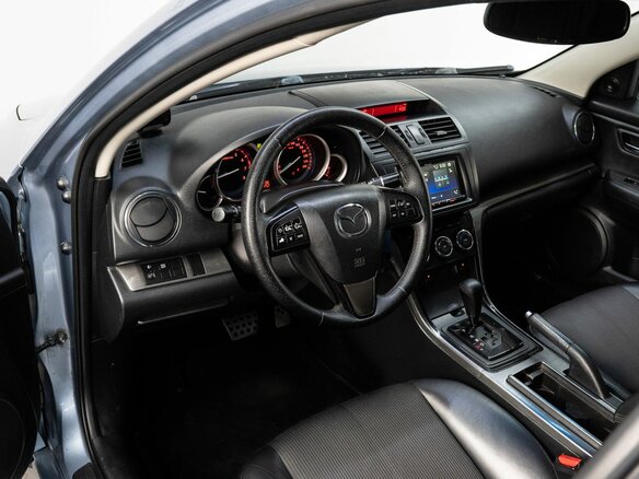 2011 Mazda 6 II (GH) Рестайлинг, голубой - вид 8