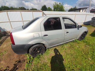 2007 Renault Logan I, серый, 210000 рублей, вид 2