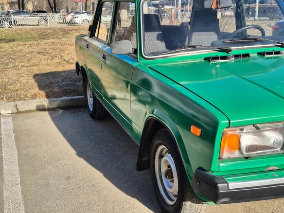 2005 Lada (ВАЗ) 2107, зелёный, 120000 рублей - вид 8