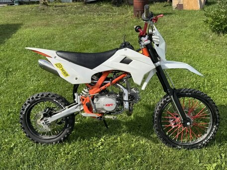 2022 Kayo Basic TT125, белый, 65000 рублей, вид 1