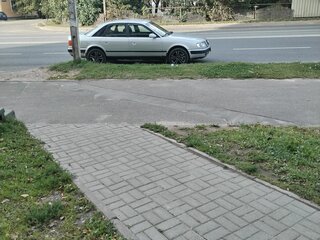1991 Audi 100 IV (C4), серый, 259000 рублей, вид 1
