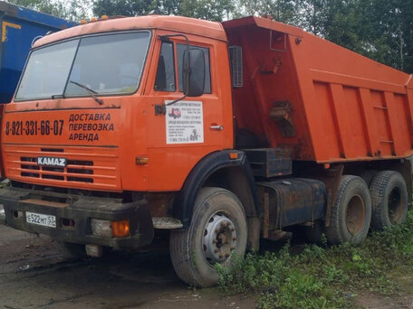 2007 КамАЗ 65115, оранжевый, 1600000 рублей, вид 4