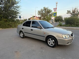 2008 Hyundai Accent ТагАЗ II, коричневый, 500000 рублей, вид 1