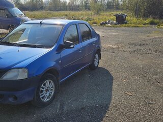 2005 Renault Logan I, синий, 299000 рублей, вид 2