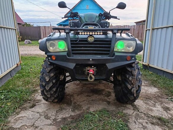 2011 CFMoto CF500-2А, зелёный, 430000 рублей - вид 13