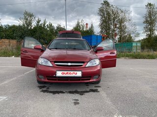 2007 Chevrolet Lacetti I, красный, 410000 рублей, вид 3